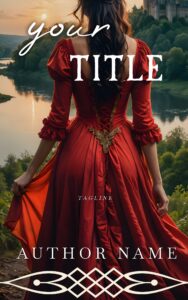 A premade historical fiction ebook cover for sale