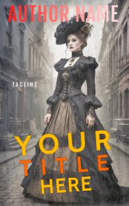 A premade historical fiction ebook cover for sale