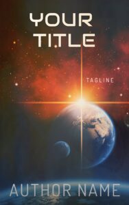 A premade science fiction ebook cover for sale
