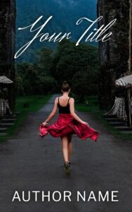 A premade women's fiction ebook cover for sale