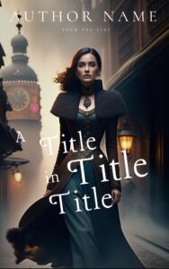 A premade historical fiction ebook cover for sale