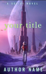 A premade science fiction ebook cover for sale