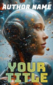 A premade science fiction ebook cover for sale