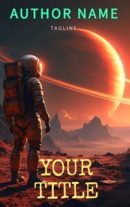 A premade science fiction ebook cover for sale