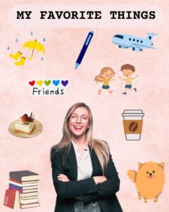 Sample about author Instagram post